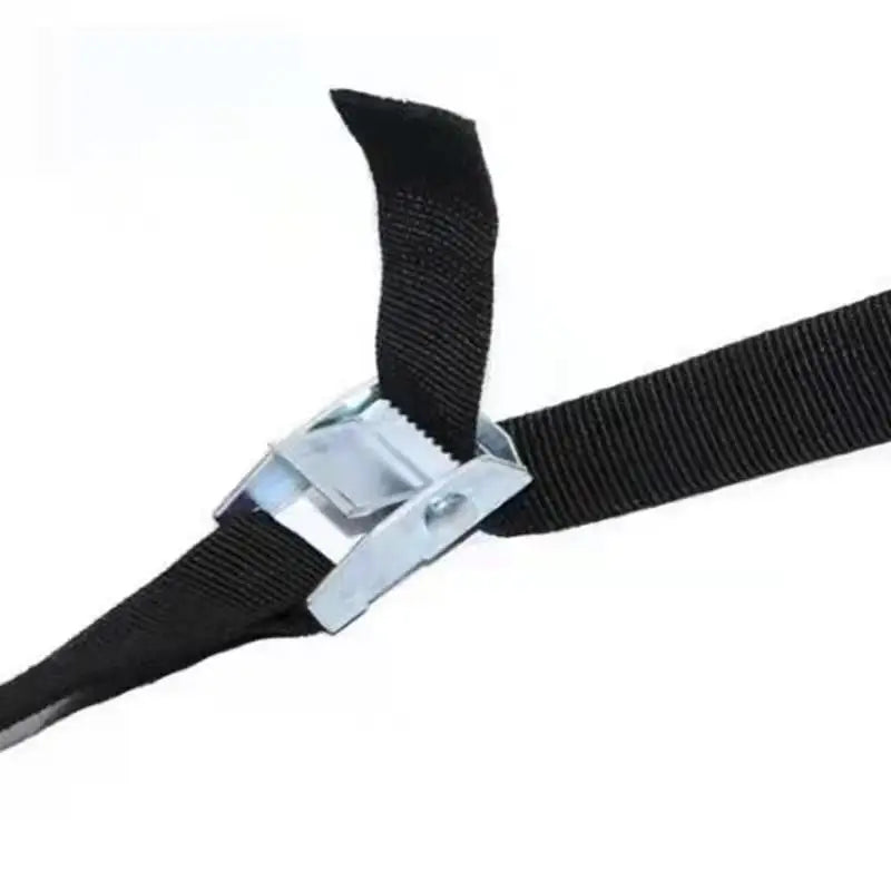 locking clamp on cargo tie down strap