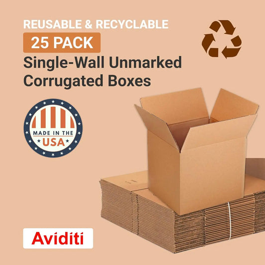 Heavy Duty Corrugated Boxes 16" x 14" x 14" (25 pcs)