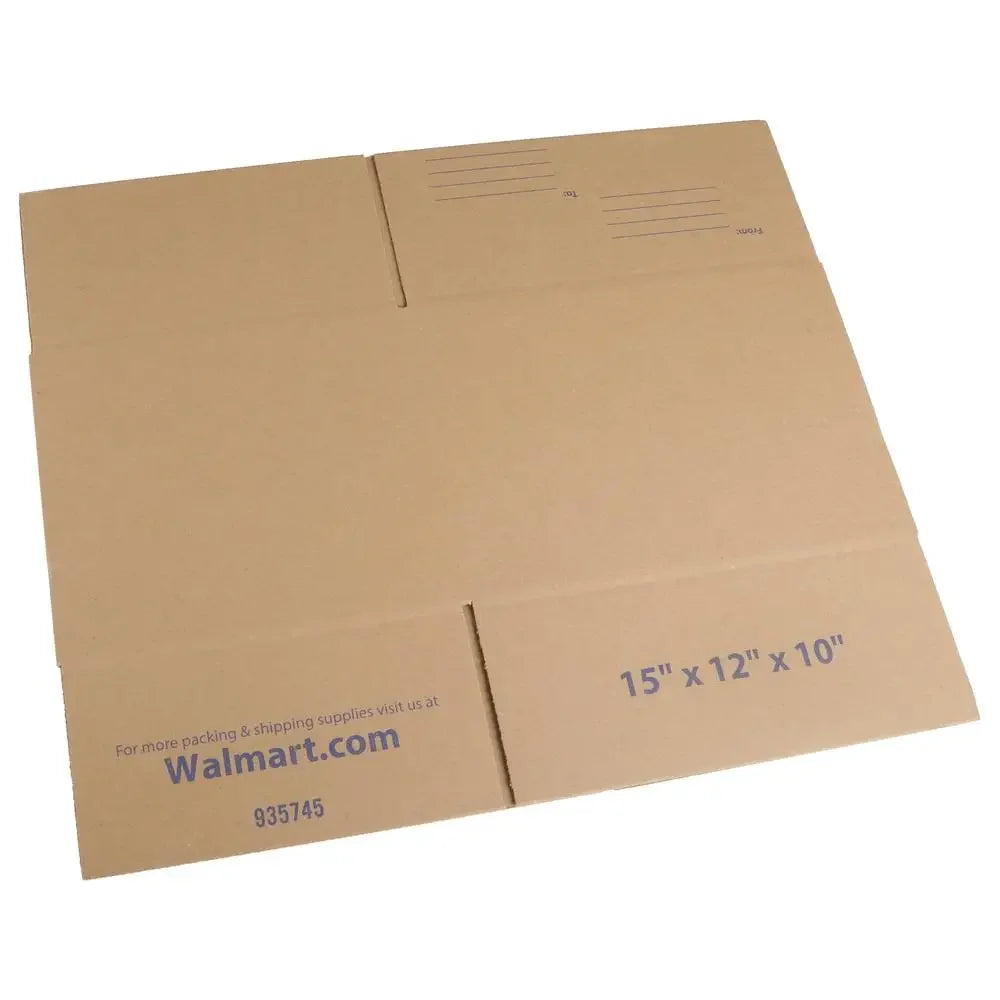 Recycled Moving Boxes 15" x 12" x 10" (30pcs)