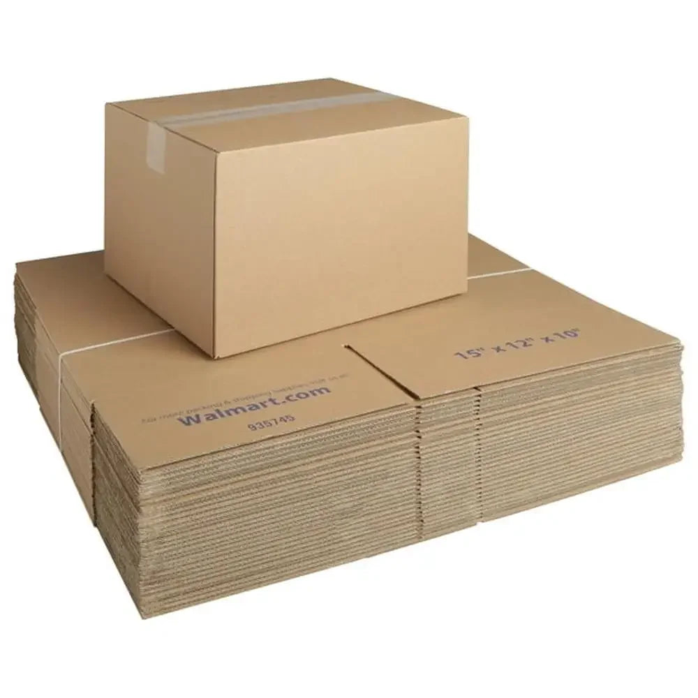 Recycled Moving Boxes 15" x 12" x 10" (30pcs)