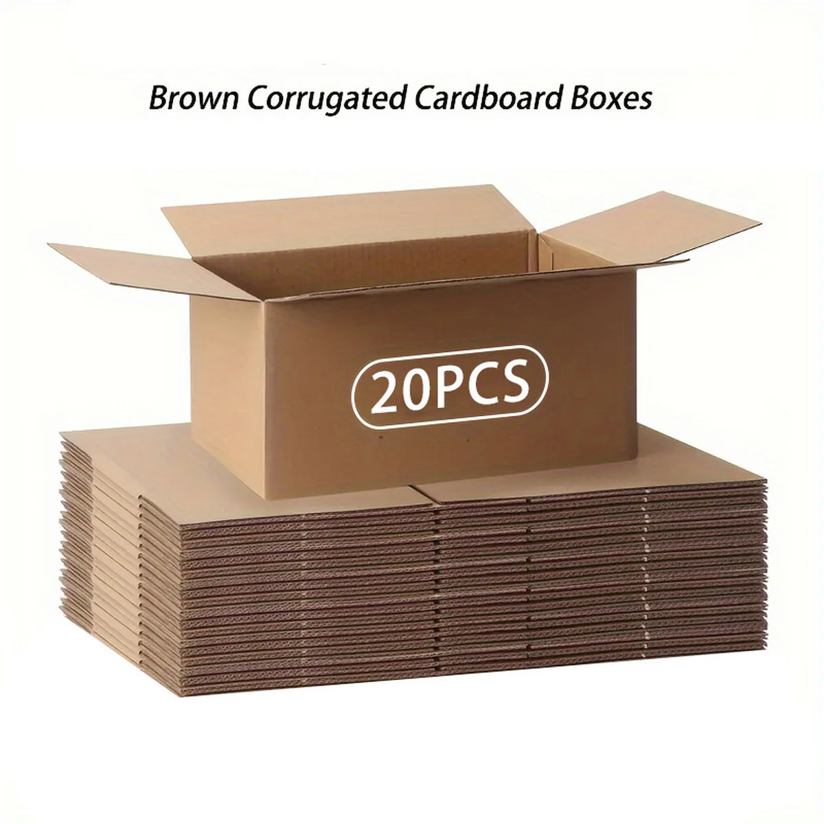 Corrugated Moving Boxes 7.87" x 4.13" x 5.31"