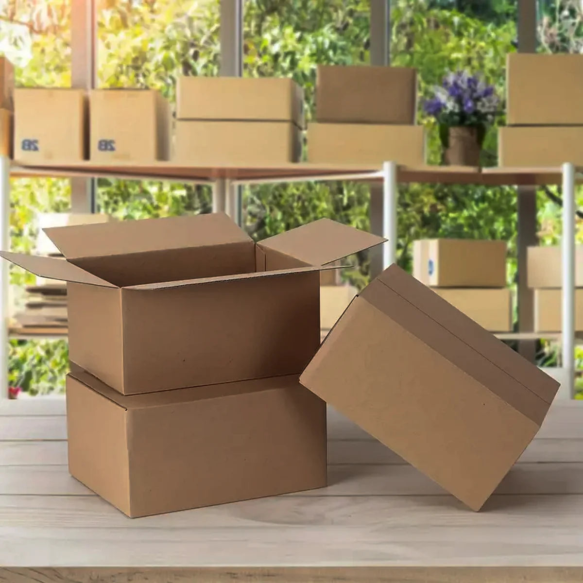 Corrugated Moving Boxes 7.87" x 4.13" x 5.31"