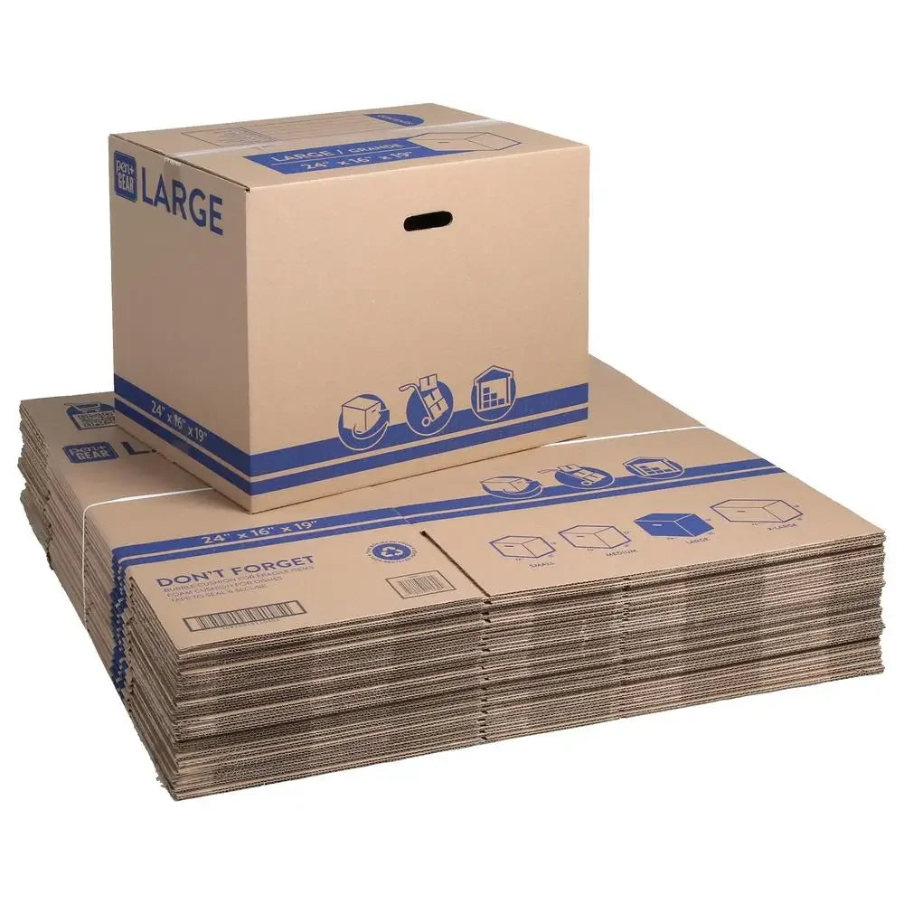 Recycled Corrugated Boxes 24" x 16" x 19" (25pcs)