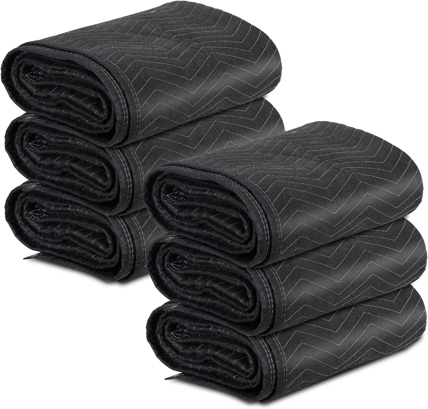 Professional Moving Blankets 72" x 80" (6 Pack)