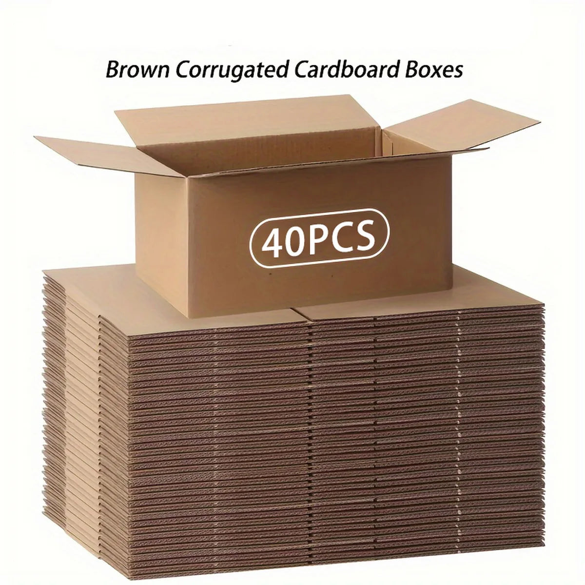 Corrugated Moving Boxes 7.87" x 4.13" x 5.31"